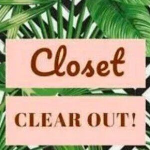 Closet Clearout Sale!